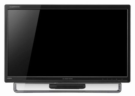 グリーンハウス、マルチタッチ対応23.6インチフルHD液晶「GH-LCT24A-BK」