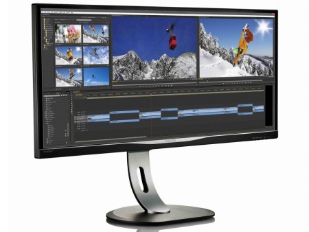 AH-IPSパネル採用の広視野角34インチウルトラワイド液晶、Philips「BDM3470UP/75」