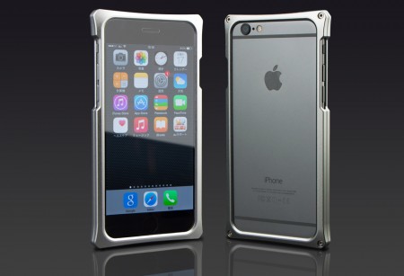 厚さ4.7mmの硬質アルミ合金製iPhone 6/6 Plus向けバンパー、アビー「6X01B/6PX01B」リリース