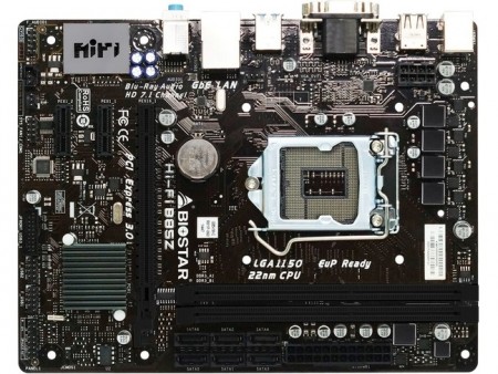 高音質オーディオ回路を搭載するIntel B85マザーボード、BIOSTAR「Hi-Fi B85Z」