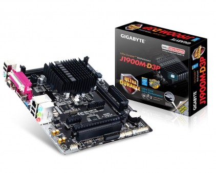 GIGABYTE、Bay Trail-D搭載ファンレスMicroATXマザー「GA-J1800M-D3P」「GA-J1900M-D3P」