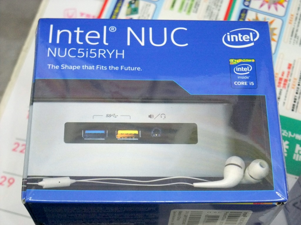 第5世代Core i5-5250U/5300Uを搭載する高性能NUCベアボーンキットが 