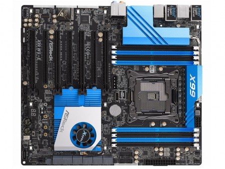 4-Wayフルレーンマルチ対応のX99ワークステーションマザー、ASRock「X99 WS-E」7月中旬発売