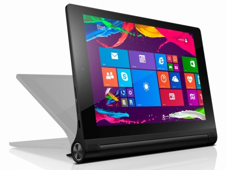 鉛筆やボールペンで入力できる8インチタブレットPC、レノボ「YOGA Tablet 2 with Windows」