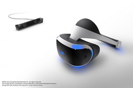 SCE、有機ELディスプレイ採用のVRシステム「Project Morpheus」の新型試作機を発表