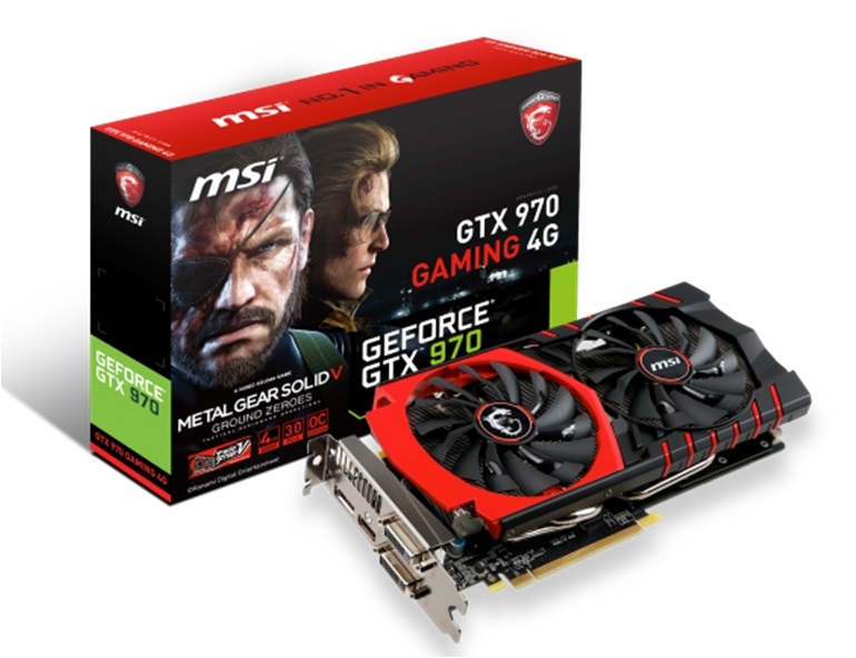 GTX 970 GAMING 4G MGSV
