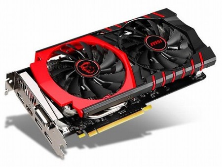 4GBメモリ搭載のセミファンレス仕様GTX 960グラフィックス、MSI「GTX 960 GAMING 4G」