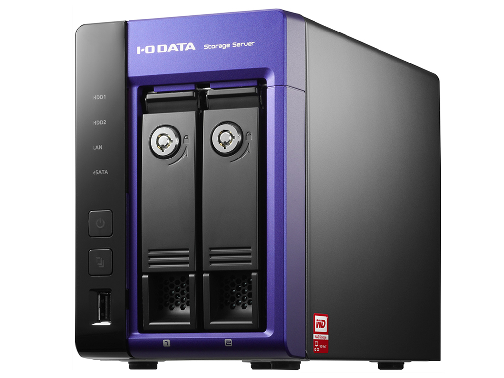 ☆IODATA IO-DATA HDL-Z4WMC2 4ドライブ NAS 2TBフル利用可 HDL