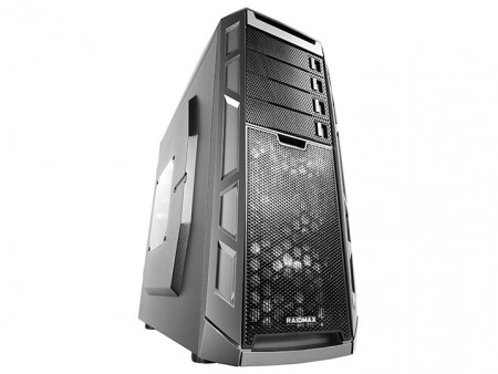 RAIDMAX、フロントオールメッシュ仕様のゲーミングミドルタワー「NARWHAL」