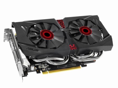 ビデオメモリ4GBのセミファンレスGTX 960 OC、ASUS「STRIX-GTX960-DC2OC-4GD5」