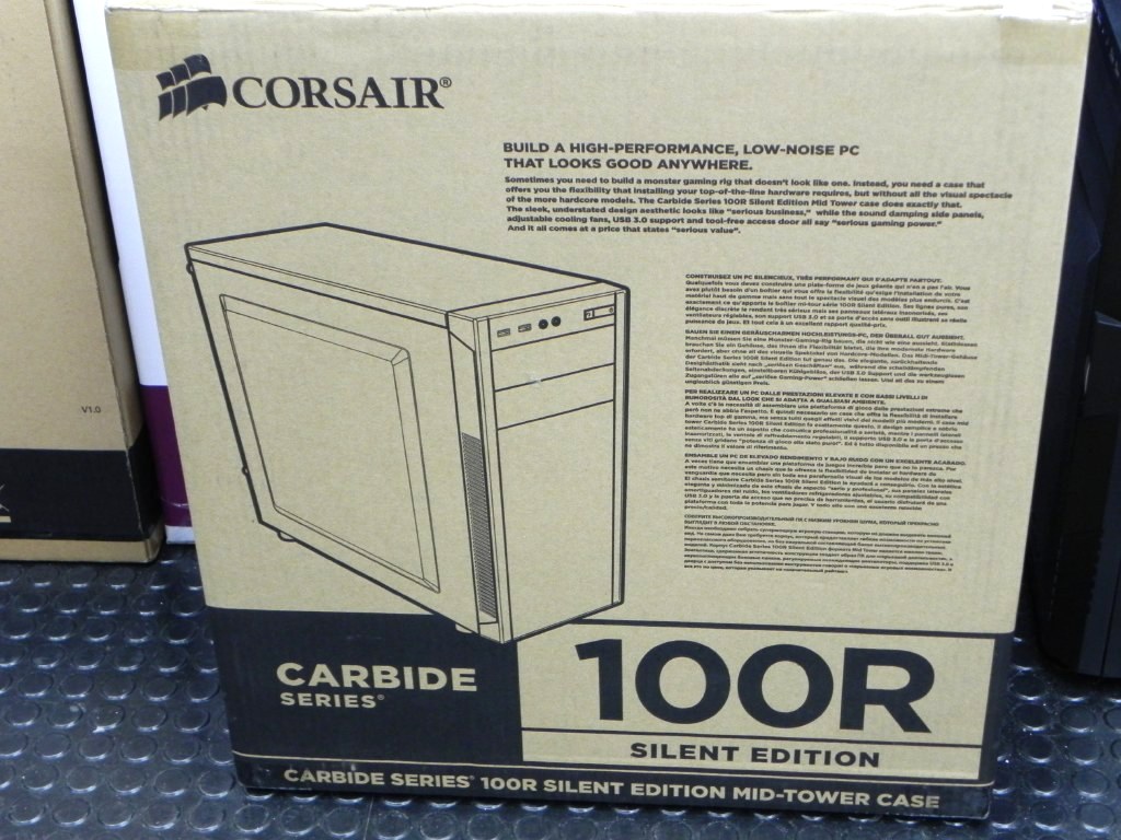 お手頃価格の静音系PCケース、CORSAIR「Carbide 100R Silent」が14日（土）から店頭へ - エルミタージュ秋葉原