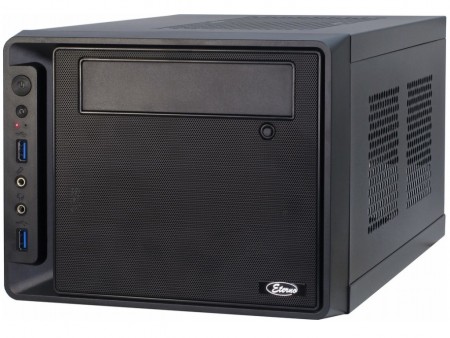 フロントメッシュ仕様のCube型Mini-ITXケース、Inter-Tech「ITX SY-800」