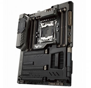スマホ操作に対応した高耐久「TUF」シリーズのLGA2011v3マザー、ASUS「Sabertooth X99」がCeBITに登場