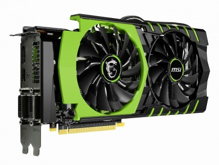 NVIDIAカード1億枚記念の特別版。グリーンのGTX 970搭載モデル「GTX 970 GAMING 100ME」は20日発売