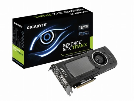 GIGABYTE、新フラッグシップGeForce GTX TITAN X搭載VGA「GV-NTITANXD5-12GD-B」