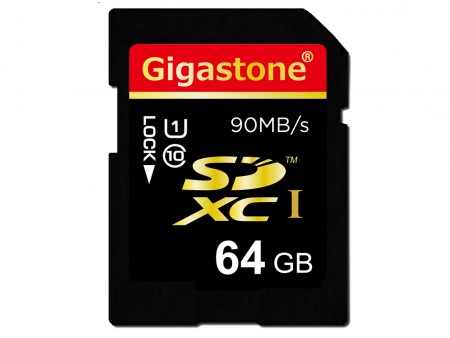 最大読込95MB/secのSDカード、Gigastone「ウルトラハイスピードシリーズ」発売