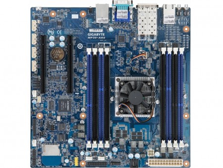 ARMv8 8コアSoC「X-Gene 1」を搭載するサーバー向けMicroATXマザー、GIGABYTE「MP30-AR0」