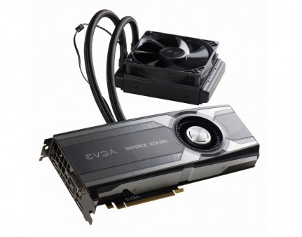 水冷・空冷ハイブリッドクーラー搭載GTX 980 OCモデル、「EVGA GeForce GTX 980 HYBRID」