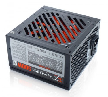 筐体一体型ファングリルデザインの80PLUS White電源、XIGMATEK「X-CALIBRE」シリーズ発売