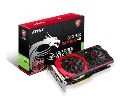 セミファンレス対応の4GB版GeForce GTX 960、MSI「GTX 960 GAMING 4G」