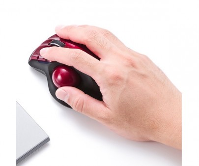 カウント自動調整機能を搭載するワイヤレストラックボール、サンワサプライ「MA-WTB43」シリーズ