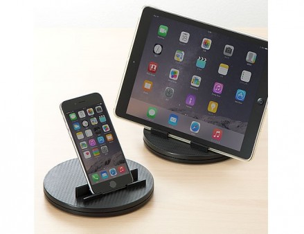 指1本で回転できるスマホ・タブレット向けスタンドがイーサプライから発売