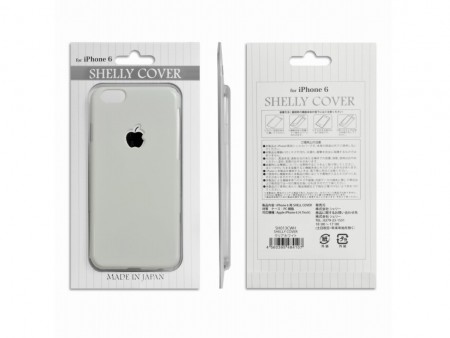 リンクス、アップルロゴをそのまま生かせるiPhone 6ケース「SHELLY COVER for iPhone 6」
