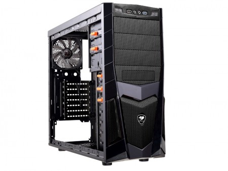 120mmファン×8に対応する高冷却ミドルタワーPCケース、COUGAR「VOLANT 2」シリーズ