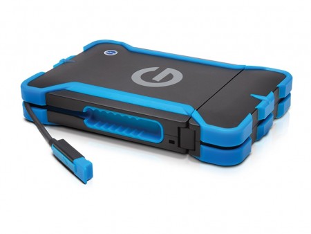 G-Technologyの耐衝撃・防水対応ThunderboltポータブルHDDがアスクから発売開始