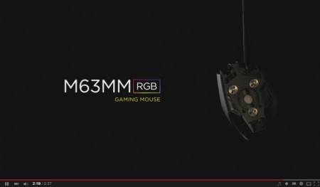 【動画】 CORSAIRが開発した“ボール”仕様のメカニカルゲーミングマウス「M63MM RGB」とは