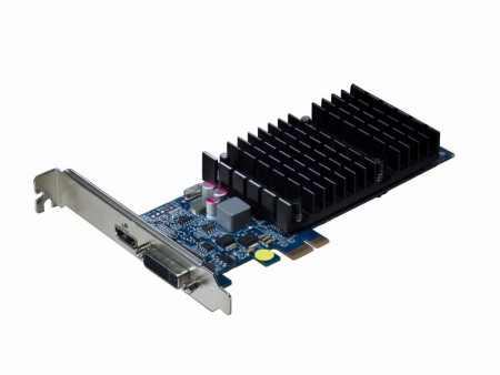 PCIe（x1）対応のファンレスグラフィックスカード、「ELSA GeForce GT 610 x1 1GB」