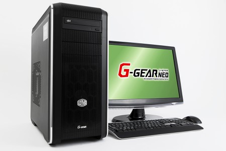 ツクモG-GEAR、「4Kモニタ相性保証」付きゲーミングデスクトップ「GX7J-A63/4KE」発売