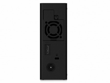 シーケンシャルライト約400MB/secを計測。DRAMキャッシュ内蔵の外付けHDDがバッファローから