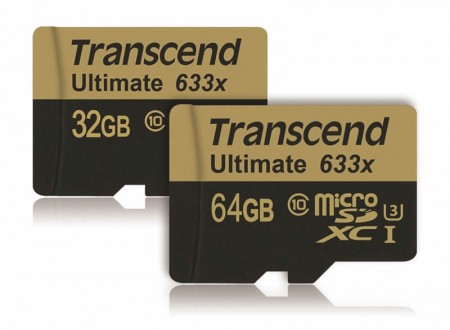 トランセンド、最大読込95MB/secを実現するUHS-I U3対応microSDカード