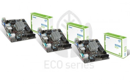 MSI、TDP6WのBraswell採用ファンレスMini-ITXマザーボード「N3700I ECO」など3モデル
