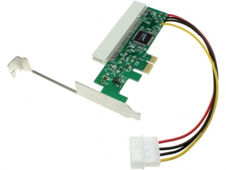 眠っている旧資産を活用できる、PCI-Express-PCI変換カードが上海問屋から発売