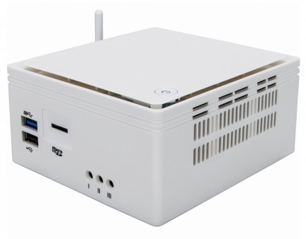 3G通信モジュールを内蔵するファンレス超小型PC、GIGABYTE「GB-TCV2A」