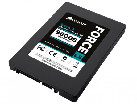 CORSAIR、2.5インチSATA3.0 SSD「Force Series LS」に480GB/960GBの大容量モデル追加