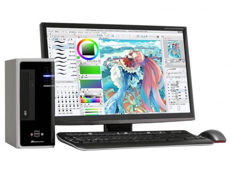 ツクモeX.computer、イラスト・マンガ制作ソフト「CLIP STUDIO PAINT」推奨PC計3機種