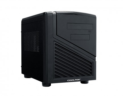 独自開閉機構でメンテナンス性良好のCube型MicroATXケース、Cooltek「GT-05」