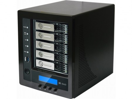 ヤノ販売、最大容量30TBのRAID対応NAS「N-RAID 5800M」シリーズ4月下旬発売