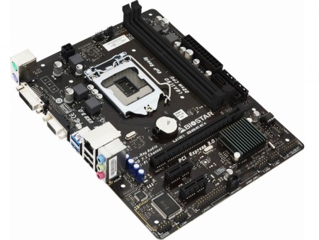 奥行174mmのコンパクトMicroATXマザーボード、BIOSTAR「Hi-Fi B85S1」