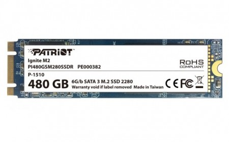 最大転送560MB/secのM.2 2280対応SATA3.0 SSD、PATRIOT「Ignite M2」シリーズ