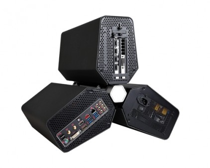 CyberPowerPC、Deepcool製三つ星ケース「Tristellar」採用のゲーミングPC「TRINITY」