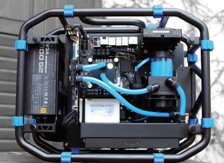 EK Water Blocks、In Win「D-Frame mini」向け組み立て式水冷キット「EK-KIT D240」発売