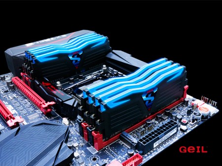 発光パターンで温度がわかるDDR4オーバークロックメモリ、GeIL「SUPER LUCE」シリーズ