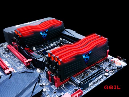 発光パターンで温度がわかるDDR4オーバークロックメモリ、GeIL「SUPER LUCE」シリーズ