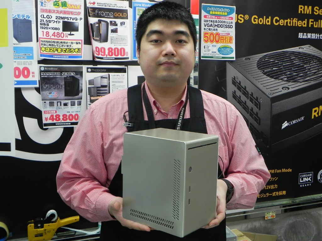 ツクモパソコン本店の砂押さん
