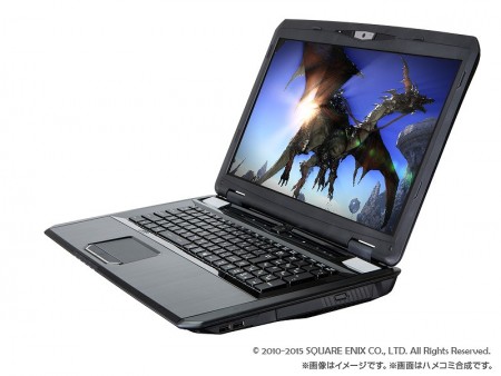 「FF14 蒼天のイシュガルド」が最高画質で楽しめる推奨ゲーミングノート、ドスパラ「GALLERIA QF980HG」発売