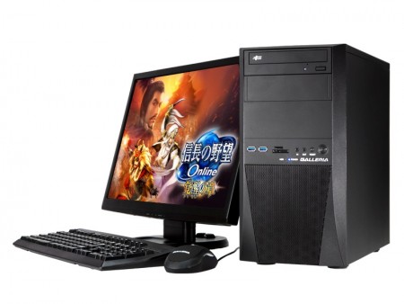 ドスパラ、MMORPG「信長の野望Online推奨12周年記念モデル」計3機種リリース